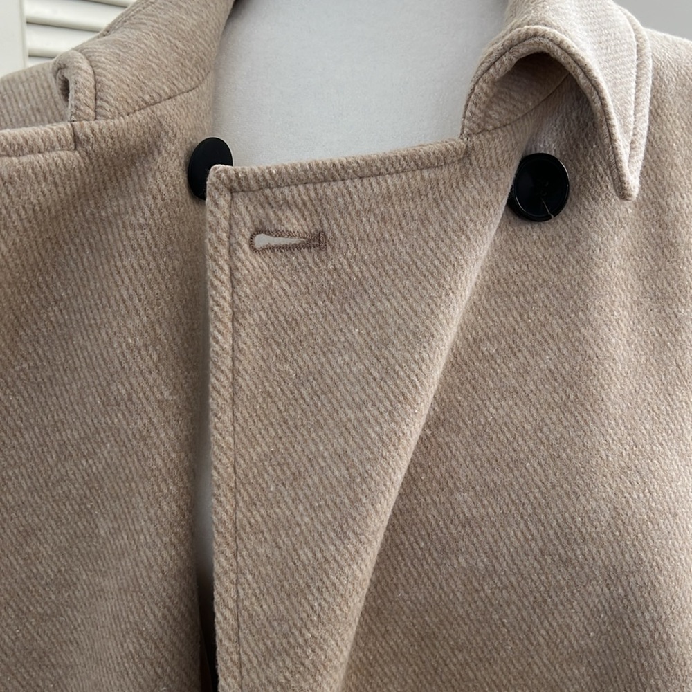 Zara Join Life Cape Poncho Coat Size L NWT - Picture 6 of 9